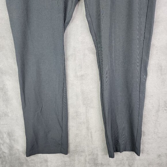 Mens Gray Greg Norman Dress Pants Slim Fit Stretch Hi Rise Size 38x34 - Picture 3 of 12